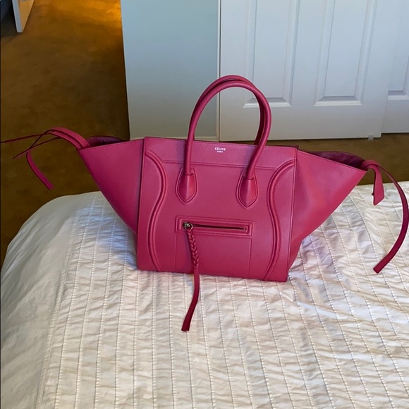 Hot pink celine bag Clearance
